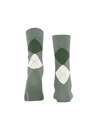 BURLINGTON | Chaussettes femme MARYLEBONE 36-41 sauge | hellgrün